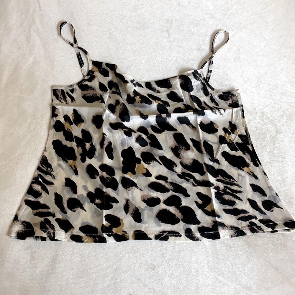 Leopard print sleeveless camisole - Picture 6 of 6